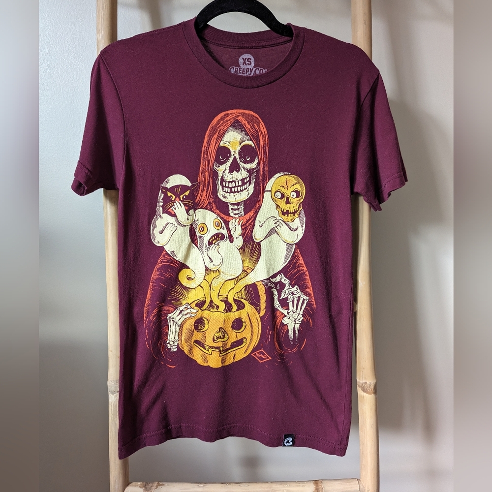 Beistle x Creepy Co. Vintage Halloween T-shirt Size XS